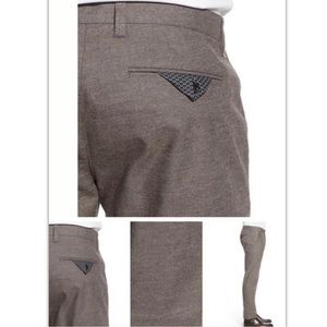 Ted Baker London Lommy Men’s Trouser Pants | Classic Fit | Size 28R | Brown